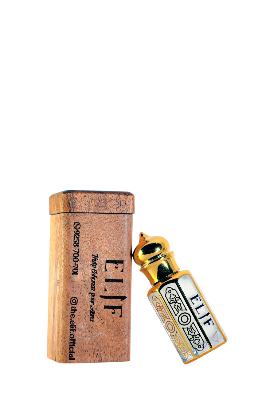 Elif 12ml attar bottle with wooden case